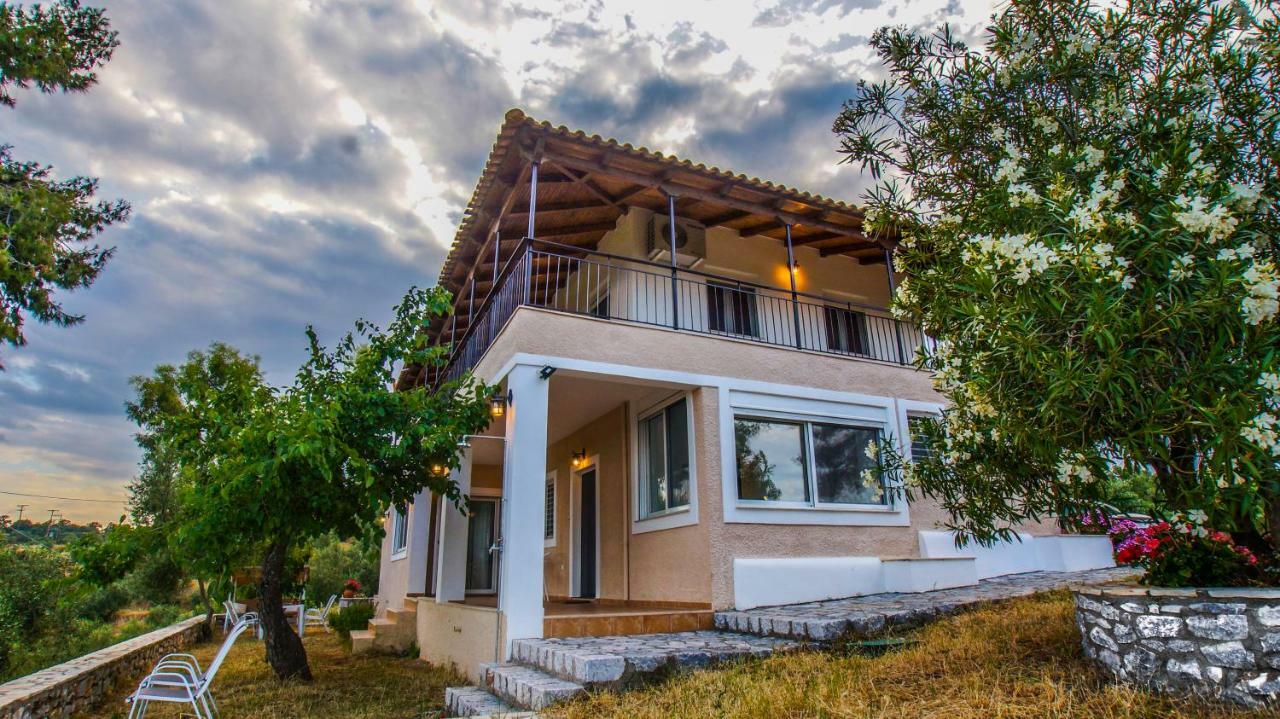 Olea Escape Villa In An Olive Estate 기티오 외부 사진