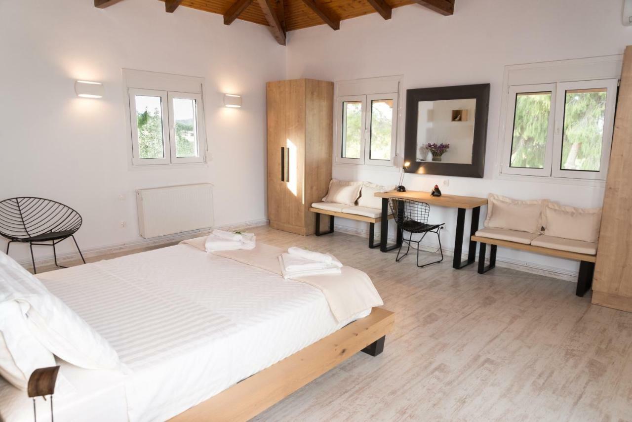 Olea Escape Villa In An Olive Estate 기티오 외부 사진
