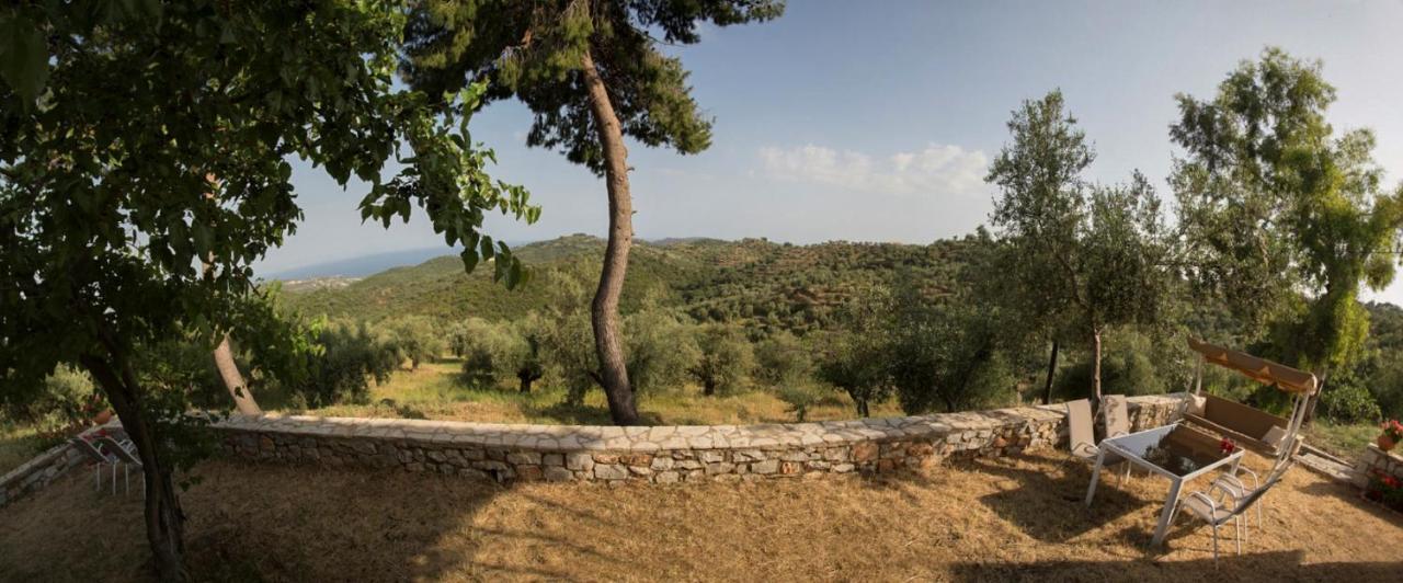 Olea Escape Villa In An Olive Estate 기티오 외부 사진
