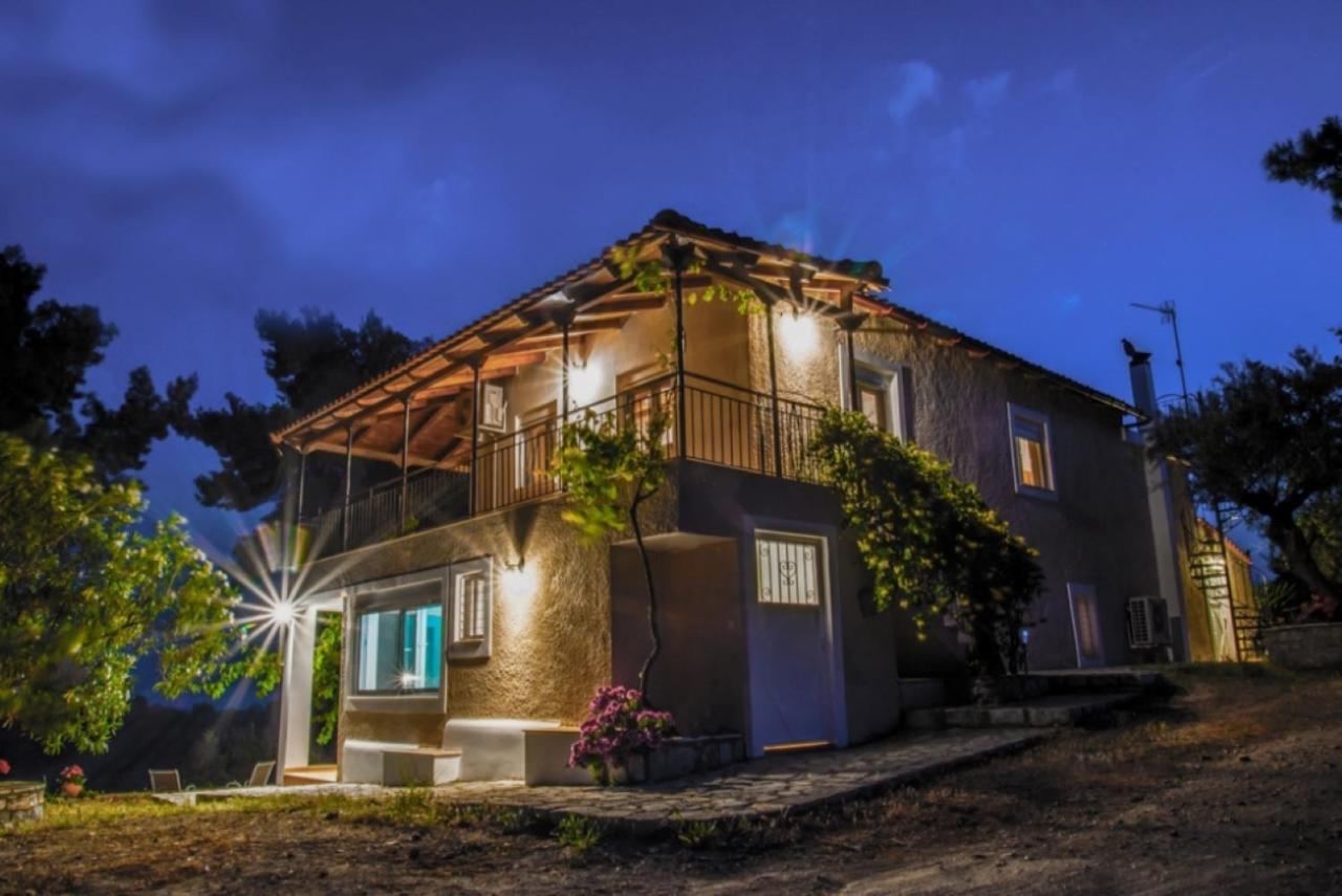 Olea Escape Villa In An Olive Estate 기티오 외부 사진